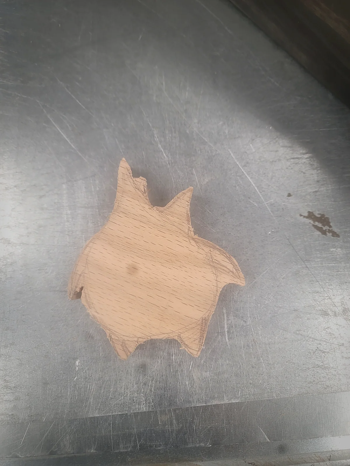 Rough-cut wood blank